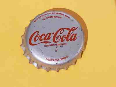Coca Cola Nepal Soda Bottle Cap Crown Coke Beer Old Rare