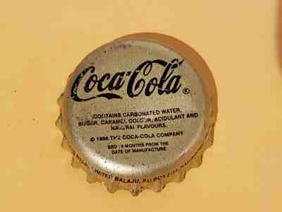 Coca Cola Nepal Soda Bottle Cap Crown Coke Beer Old Rare