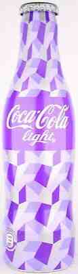 Unopened Denmark Baum und Pferdgarten Coca-Cola Light alu bottle 250 ml 2009
