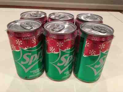 2019 Limited Edition Winter Spiced Cranberry Flavor Sprite 6pack of 7.5FLoz Cans