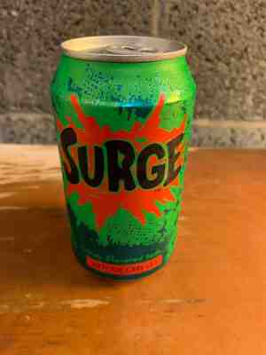 Surge Soda Can Full Rare (Original can from 1990's) (Make an offer)