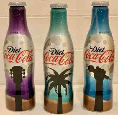 DIET COCA COLA ALUMINIUM BOTTLE RARE 2011 ISRAEL very good condition