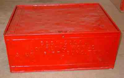 RARE 48 BOTTLE METAL COCA COLA RAILlWAY CARRIER CRATE COCA COLA BOTTLING TENN.