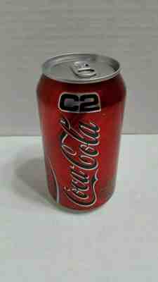 Rare Coca-Cola Coke C2 Can Full Unopened 2004 Mint