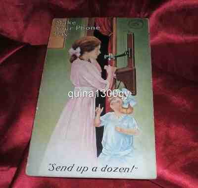 USED DATED-MAILED JULY 6-1912 COCA COLA TRADE CARD "TRI-FOLDED" 106 YEARS OLD