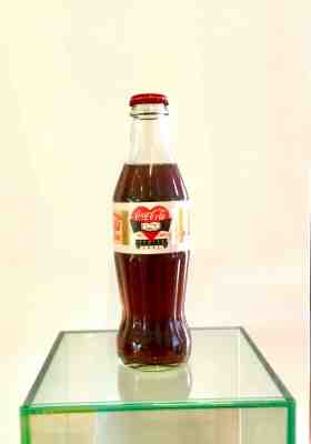 COCA COLA BOTTLE THANK TO THE CLIENT ISRAEL 1992 EXTREMELY RARE RARE RARE RARE