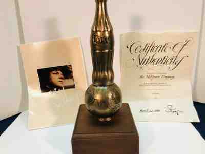 Wally Shoop "Coke Over the World" Bronze Statue - COA