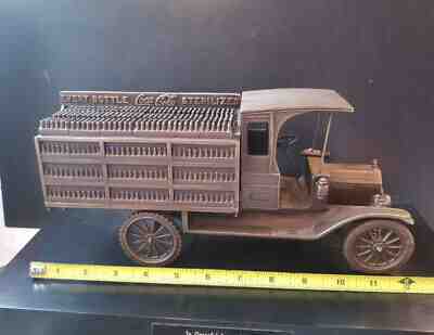 COCA-COLA Coke Delivery Truck Bronze Rare Board of Directors Employee Award VHTF
