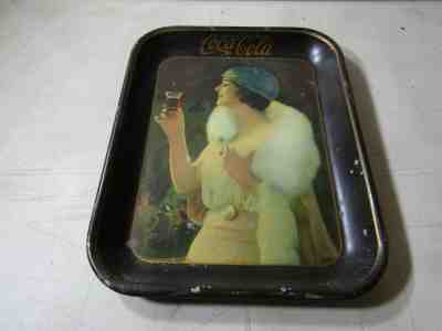 ORIGINAL 1925 COCA-COLA COKE SERVING TRAY 