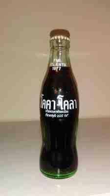 COCA COLA FULL 6.5 OZ BOTTLE, FMI ATLANTA 1977.
