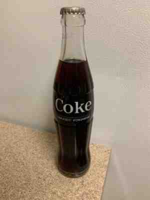Unopened Iceland 1988 Coca-Cola ACL bottle 190 ml