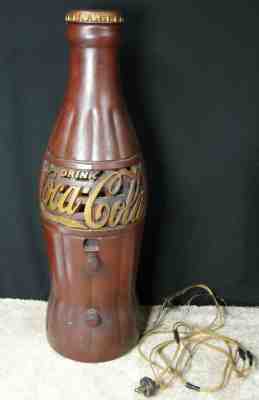 COCA COLA BOTTLE RADIO, 1933 CROSLEY COKE