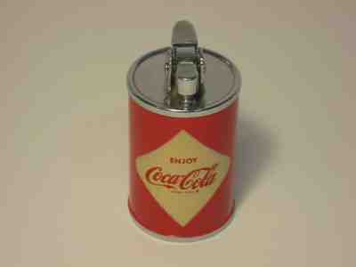 Vintage Coca-Cola Miniature Diamond Can Lighter