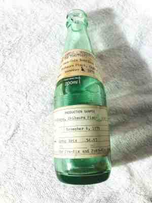 DR PEPPER TOKYO BOTTLE JAPAN 1979 200 ML TEST PRODUCTION SAMPLE COCA COLA