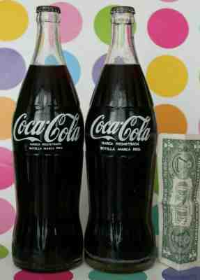 PERU COCA COLA BIG SIZE TALL BOTTLE ACL RARE FAMILIAR 700 750 760 770 old lot