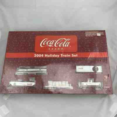 2004 COCA-COLA BRAND HOLIDAY ATHEARN HO TRAIN SET NEW