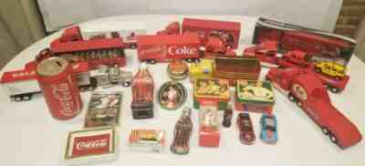 Coca Cola * 75th Anniversary Santa Semi-Truck Mickey Mouse Semi Collection