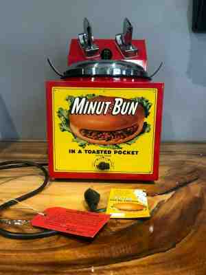 NOS Vintage Diner Drive in Minut-Bun Bar-BQ 