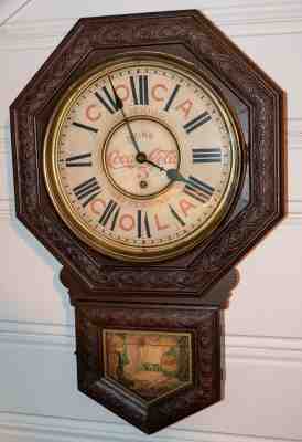 1901 Coca-Cola Schoolhouse Clock