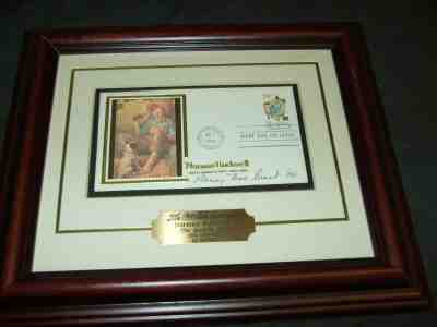 COCA COLA CALENDAR ART "The Barefoot Boy" NORMAN ROCKWELL QVC signed D.M.Grant