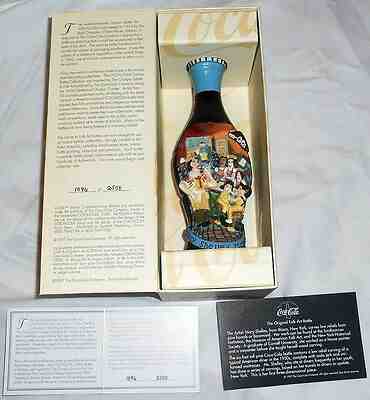 Mary Shelley Ithaca NY Coca-Cola Bottle, The Contour Collection Folk Art
