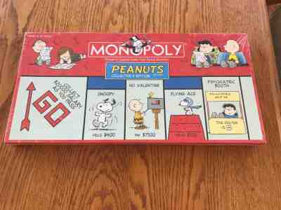 Monopoly peanuts collectors edition sealed new