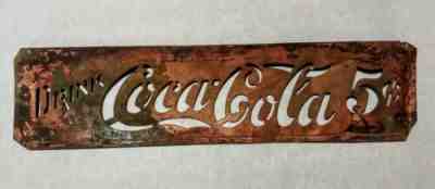 RARE Coca Cola Crate Stencil