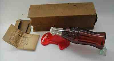 Vintage 1950s “HAVE A COKE” Coca Cola Plastic Door Handle Sturm ~ Unused MIB!