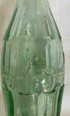 1967 Japanese Coke Kanji Embossed Coca Cola Transition Bottle From Okinawa Japan