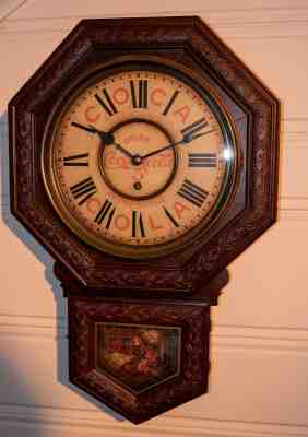 1901 Coca-Cola Schoolhouse Clock Version #2