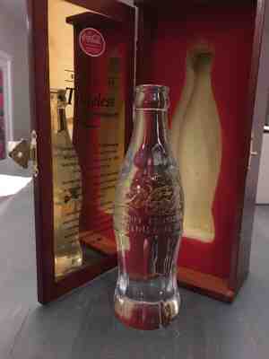 2000 Coca-Cola Celebrating Timeless Refreshment  Crystal Bottle  Limited Edition