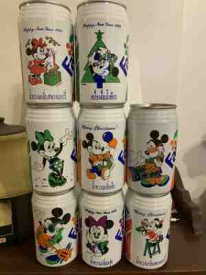 Very Rare Fanta Disney Cans