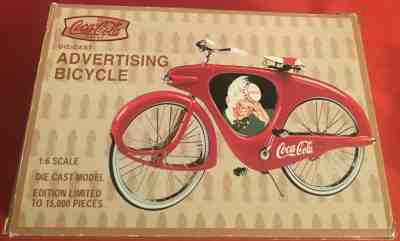 COCA COLA ADVERTISING BICYCLE ~ LTD EDITION 1:6 SCALE DIE CAST REALLY COOL THE B