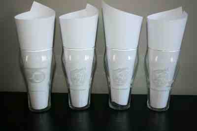 COCA COLA CLASSIC  STANLEY CUP  1893-1993 DIVISION NHL  DRINKING  Glasses Set 4 