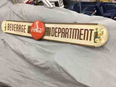 Coca Cola 50,s Kay sign double sided