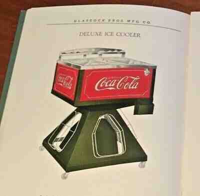 Coca-Cola 1932 Glascock Bros. Coolers Booklet Muncie Indiana Very Rare Color Art