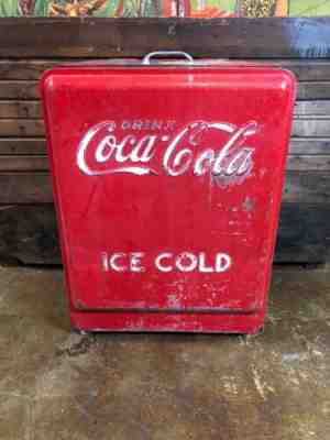 VINTAGE COCA COLA WESTINGHOUSE JR ICE CHEST COOLER 7UP PEPSI DR PEP ORANGE CRUSH
