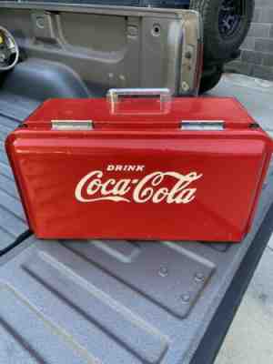Coca Cola Half Junior Countertop Cooler
