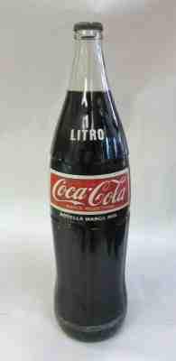 Peru Coca Cola 1984 1 Liter ACL Bottle ~ Full with Original Cap