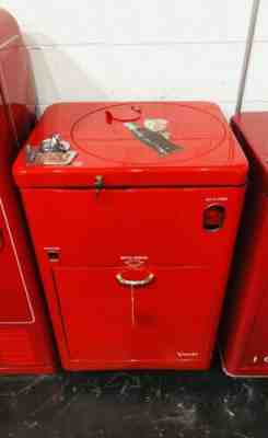1 Original 1950s Antique COKE MACHINE Coca Cola RESTORED Coin Op Vending VMC A23