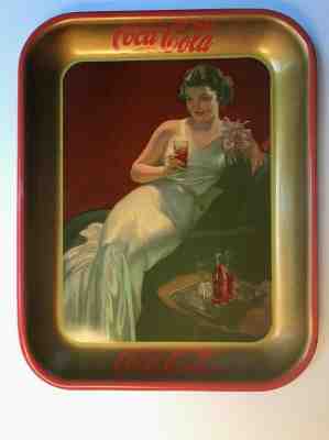 Original 1936 COCA-COLA 50TH Golden 1886-1936 Anniversary Celebration A ++ Tray