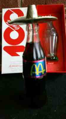 1993 MEXICO MCDONALD'S 13 MIL ACAPULCO & 1986 Shareholders Root CocaCola Bottles