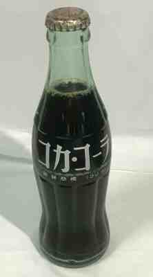 COCA COLA JAPAN 190ml BOTTLE UNOPNED 1975-1986