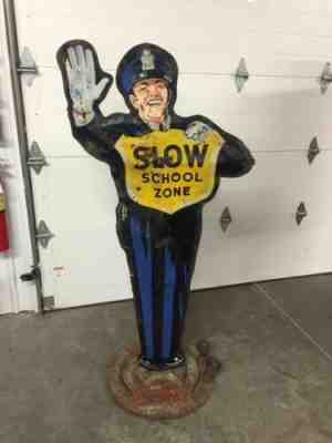 Coca Cola Policeman Original, Dated 1957