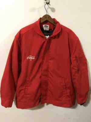 COCA COLA COKE EMPLOYEE DRIVER UNIFORM THINSULATE LINED JACKET SZ XL