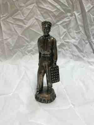 1930s Coca Cola Salesman of the month Silver statue collectible Very rare