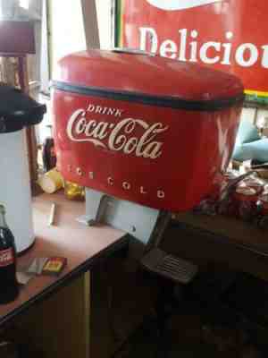 Coca Cola Diner Coke drug store Fountain soda pop Dispenser Dole advertising   