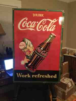 Very Large Sprite Boy Coca Cola Sign