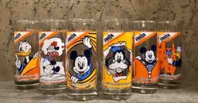 ????Fanta Glasses Vintage Set, DISNEY, Germany ???????? , 1986, 0,3L