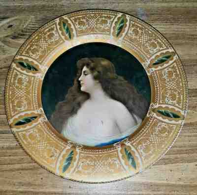 Western Coca Cola 1905 Advertising Metal Vienna Art Plate Tray Vintage Antique
